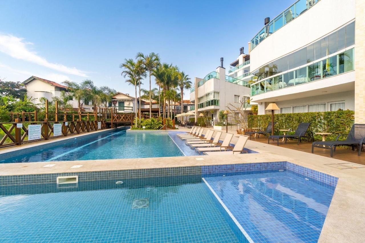 Varandas Do Atlantico - Aconchegante Apartamento Em Condo Pe Na Areia Bombinhas Kültér fotó