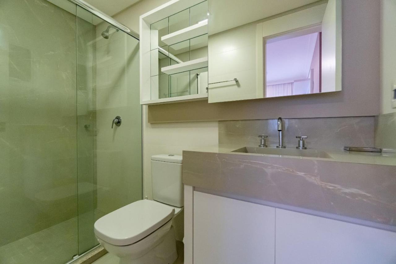 Varandas Do Atlantico - Aconchegante Apartamento Em Condo Pe Na Areia Bombinhas Kültér fotó